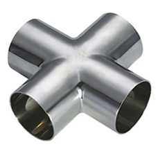 Крестовина нержавеющая ввертная ЭИ961 32 мм ГОСТ 13972-74